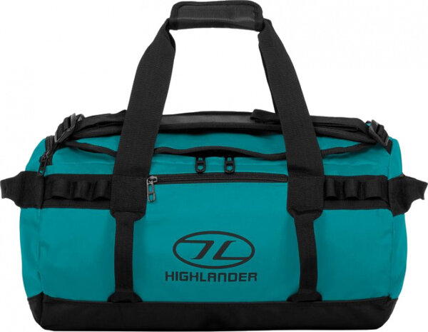 weekendtas Storm Kit 30 liter PVC aqua/zwart