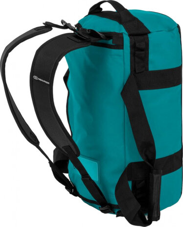 weekendtas Storm Kit 30 liter PVC aqua/zwart