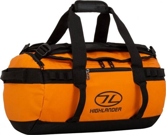 weekendtas Storm Kit 30 liter PVC oranje/zwart
