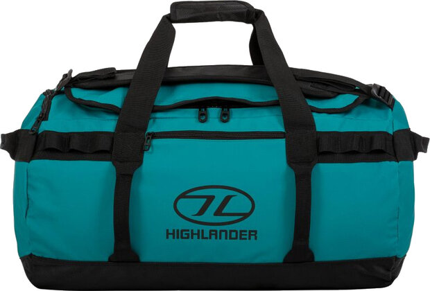 weekendtas Storm Kit 45 liter PVC aqua/zwart