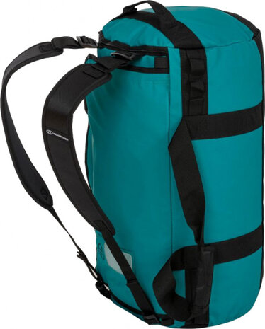 weekendtas Storm Kit 45 liter PVC aqua/zwart