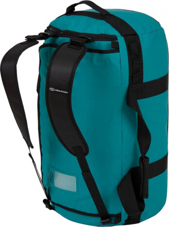 weekendtas Storm Kit 65 liter PVC aqua/zwart