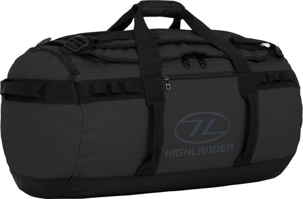 weekendtas Storm Kit 65 liter PVC zwart