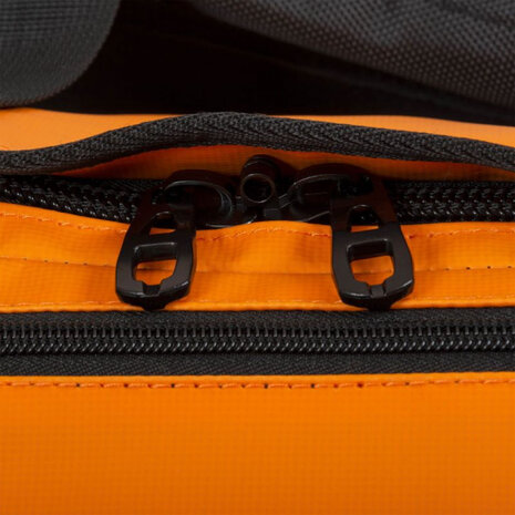 weekendtas Storm Kit 65 liter PVC oranje/zwart