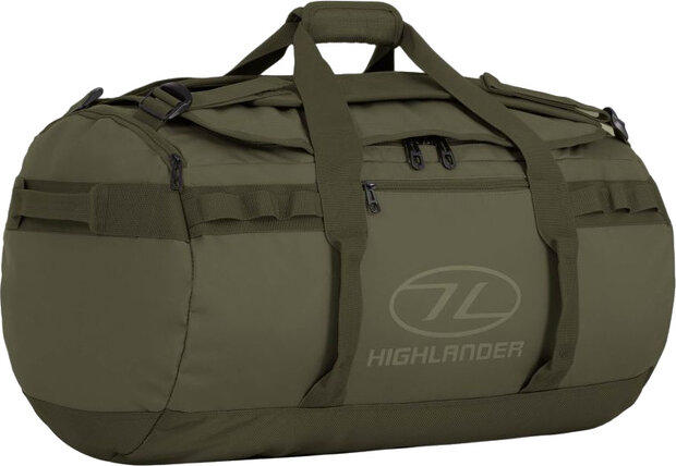 weekendtas Storm Kit 65 liter PVC legergroen