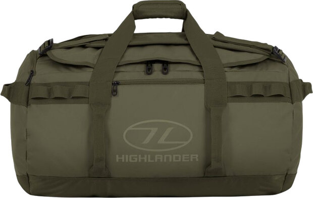 weekendtas Storm Kit 65 liter PVC legergroen