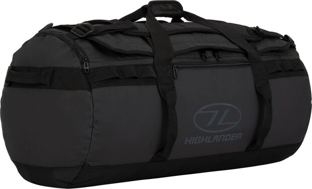 weekendtas Storm Kit 90 liter PVC zwart
