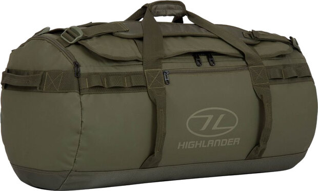 weekendtas Storm Kit 90 liter PVC legergroen
