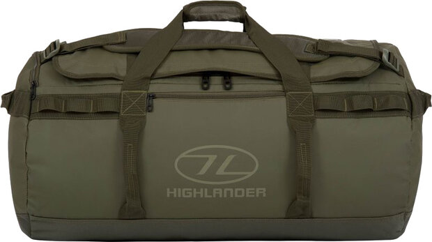weekendtas Storm Kit 90 liter PVC legergroen