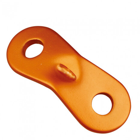 scheerlijnbevestiger aluminium oranje 10 stuks