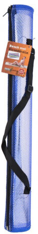 strandmat 180 x 60 cm blauw