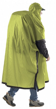 tarp poncho 145x265 cm ultra-siliconen nano groen