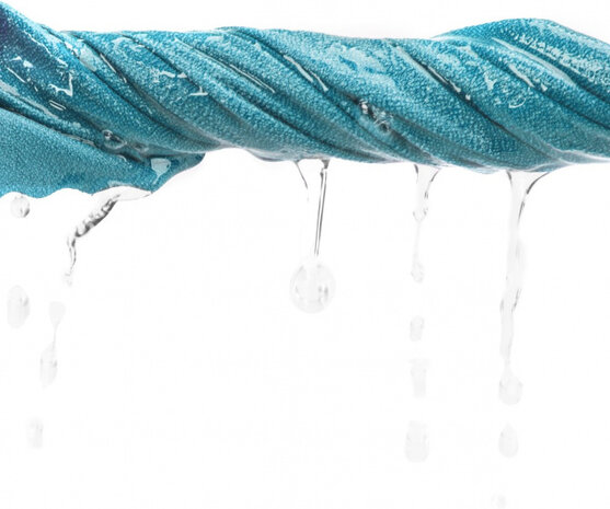 reishanddoek Airlite blauw 45 x 108 cm maat L