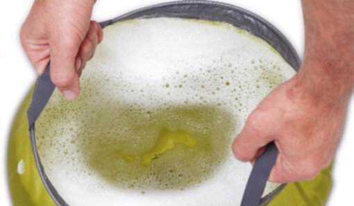 wasbak Kitchen Sink opvouwbaar 20 liter groen