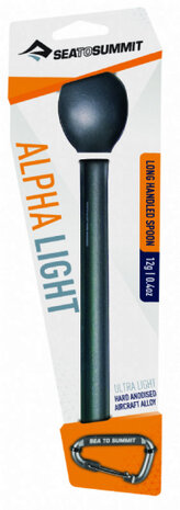 Alpha Light aluminium camping lepel extra lang