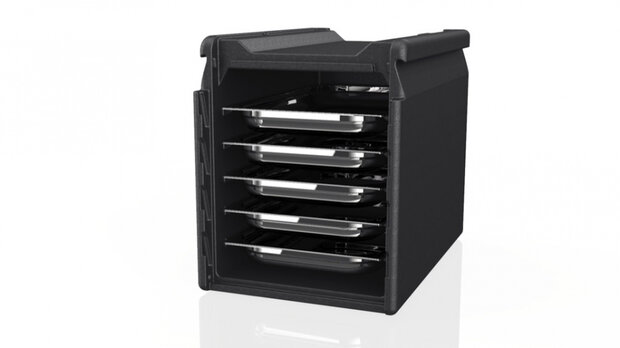 thermobox Tower GN Euro 66 liter zwart