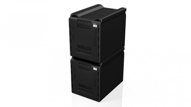 thermobox Tower GN Euro 66 liter zwart