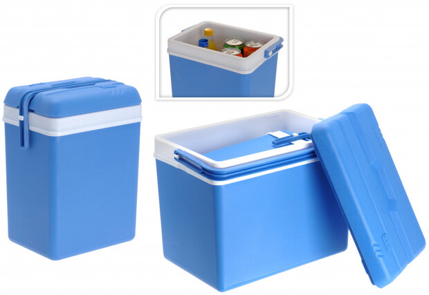 koelboxset passief tweedelig blauw