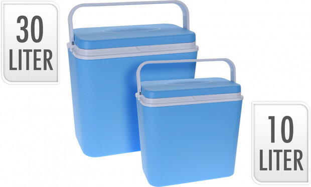 koelboxset tweedelig blauw passief
