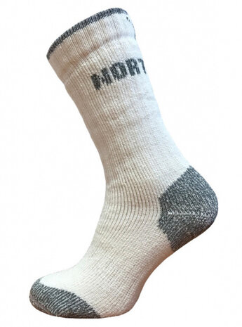 Arctic Track Merino wandelsokken wit/grijs mt 45-47