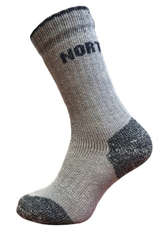 Arctic Track Merino wandelsokken grijs/donkergrijs mt 42-44