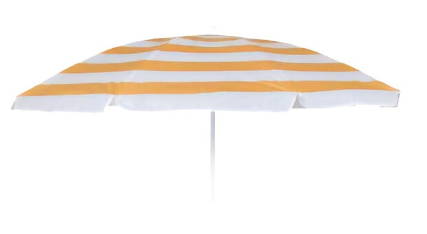 strandparasol 150 cm nylon geel