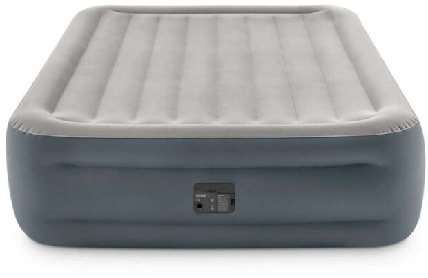 uchtbed Queen Essential Rest Dura-Beam 203 cm vinyl grijs