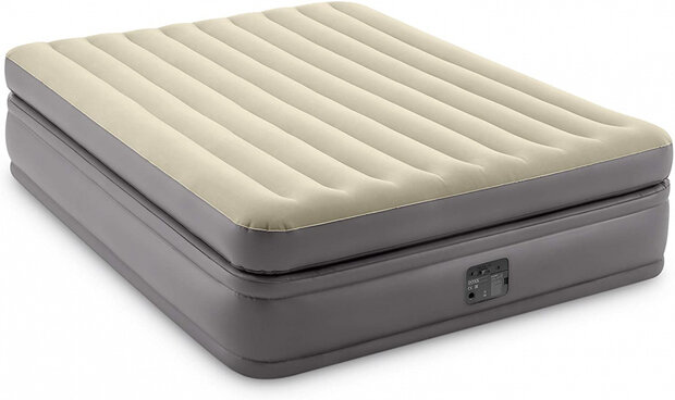 luchtbed Comfort Elevated Dura-Beam 203 x 152 cm PVC grijs