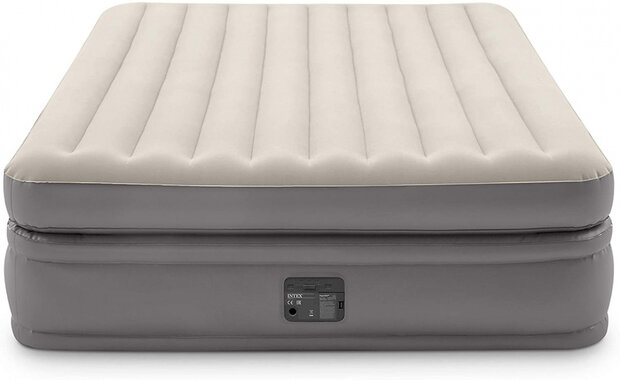 luchtbed Comfort Elevated Dura-Beam 203 x 152 cm PVC grijs