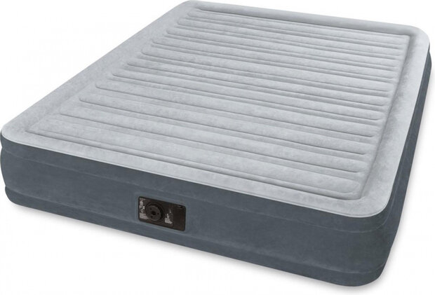 luchtbed Dura Beam Comfort-Plush 137 x 191 cm PVC grijs