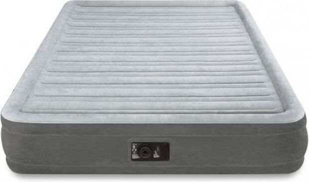 luchtbed Dura Beam Comfort-Plush 137 x 191 cm PVC grijs