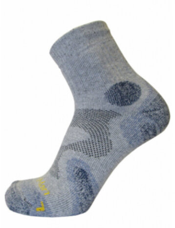 wandelsokken Trekking Mid Merino Kid unisex grijs mt 25-27