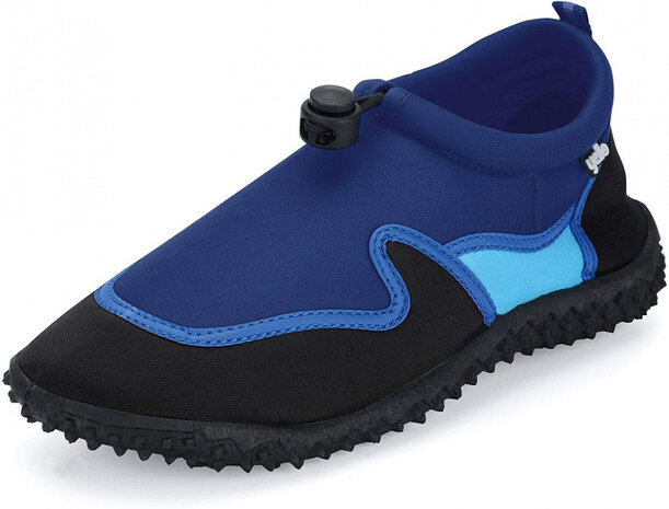 waterschoenen junior neopreen donkerblauw maat 24