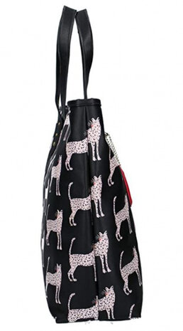 shopper dames 21,5 liter zwart
