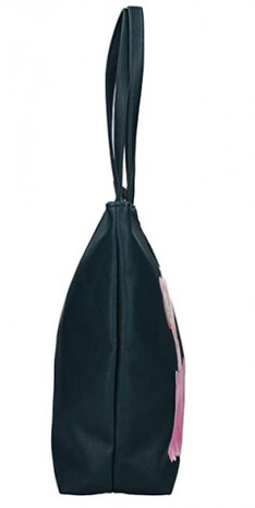 shopper dames 21,4 liter polyester zwart