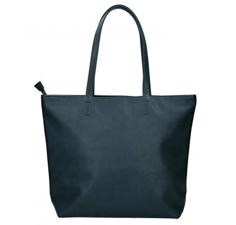 shopper dames 21,4 liter polyester zwart