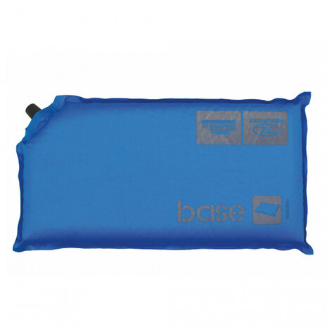 hoofdkussen Base zelfopblaasbaar 40 x 20 cm blauw