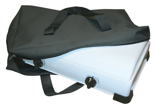 beschermhoes kooktoestel medium 50 x 33 cm polyester zwart