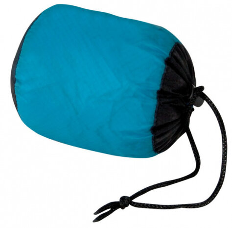 regenhoes Featherlite azuurblauw textiel 15-30 liter
