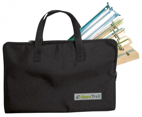 haringtas 45 x 22 cm polyester zwart