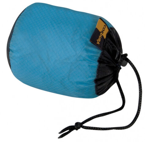 regenhoes Featherlite azuurblauw textiel &gt;55 liter