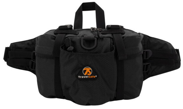 heuptasje Street Life polyester zwart maat L