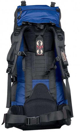 backpack Hawk 55 liter 75 x 35 cm polyester blauw