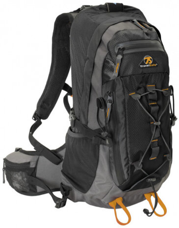 rugzak Greyhound Dagtour polyester zwart 27 liter