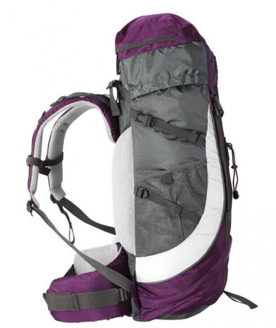 backpack Mountain 55 liter 35 x 70 cm polyester paars