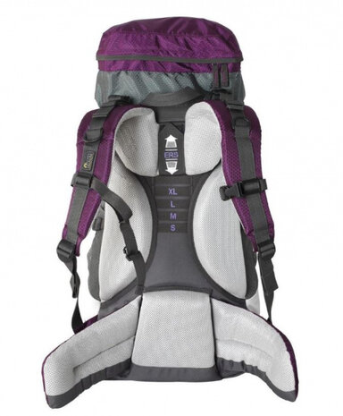 backpack Mountain 55 liter 35 x 70 cm polyester paars