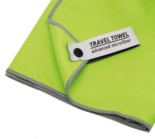 reishanddoek 150 x 85 cm polyester groen