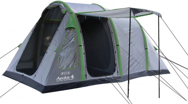 tent Aeolus 4 475 x 280 x 215 cm grijs/groen