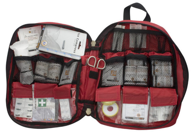 ehbo-tas First Aid 580 g polyester rood