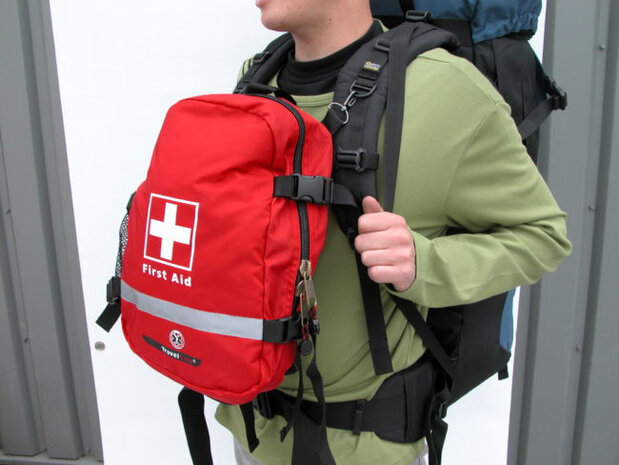 ehbo-tas First Aid 580 g polyester rood
